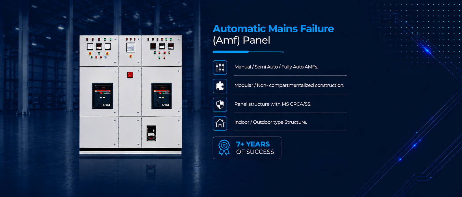 Power Control Center Panel